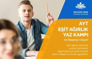 Eşit ağırlık alanında sınava hazırlanan öğrenciler için sınav hazırlık süreci disiplin ve özveri gerektirir.